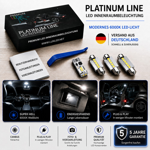 Luci abitacolo led - a, per